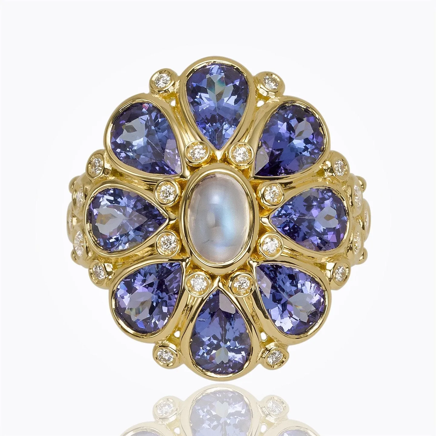 18K Blossom Ring