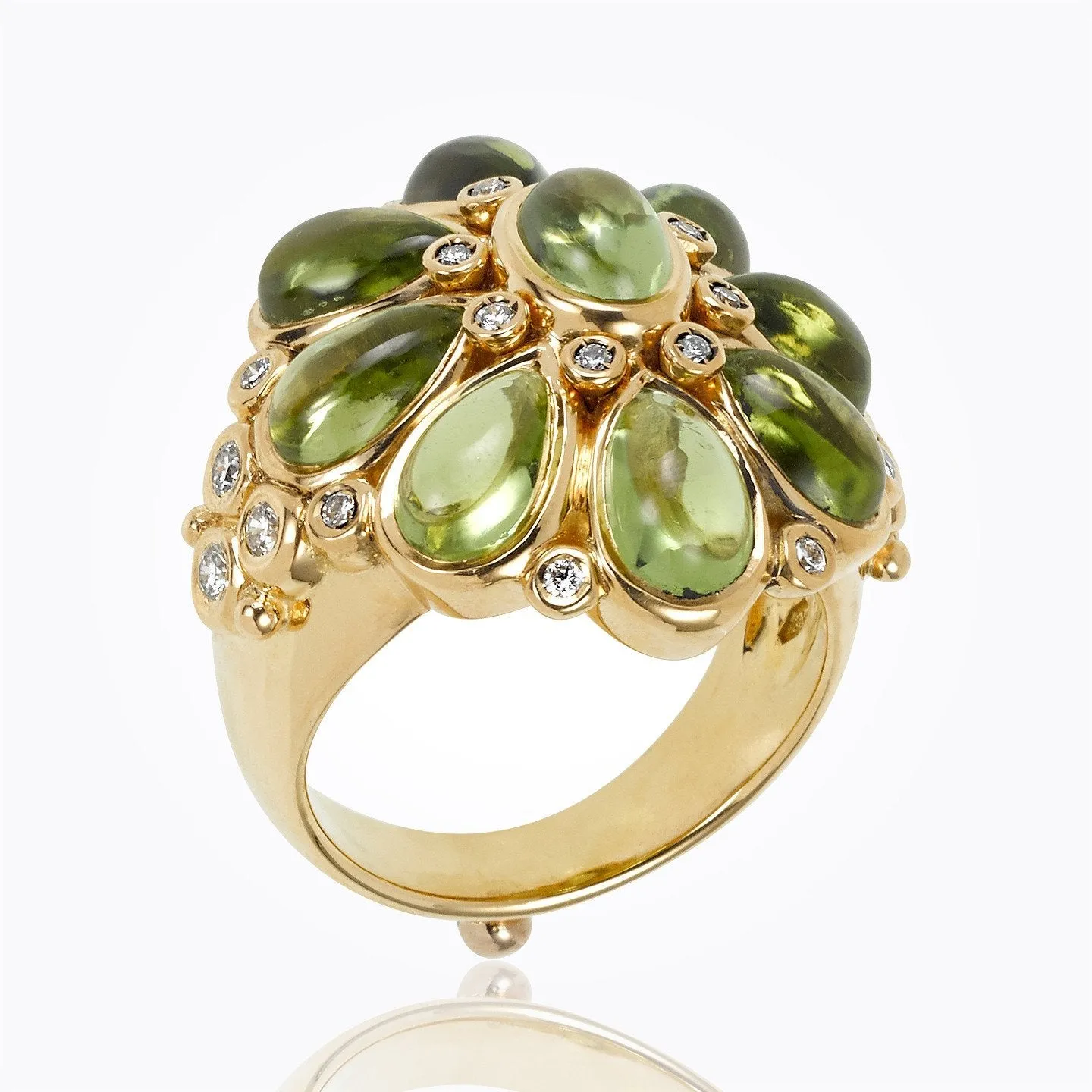 18K Blossom Ring