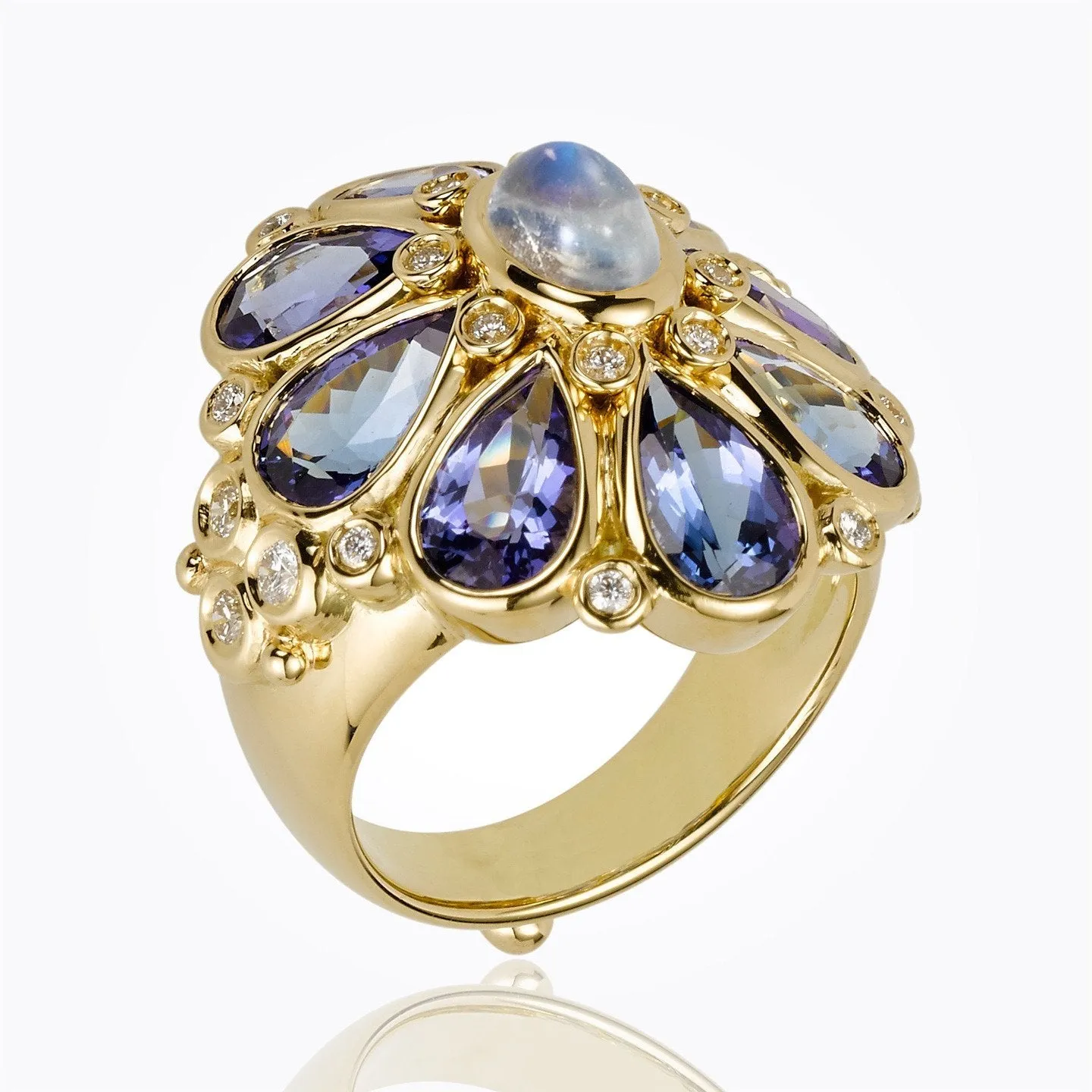 18K Blossom Ring