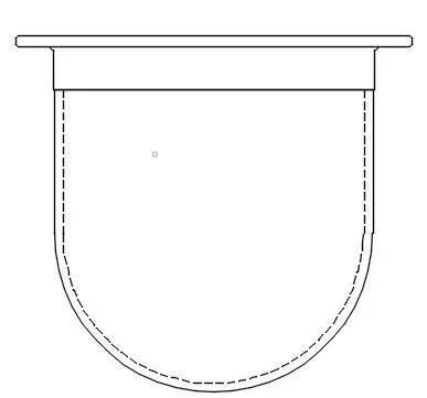 500mL Amber Glass Vessel with Plastic Rim