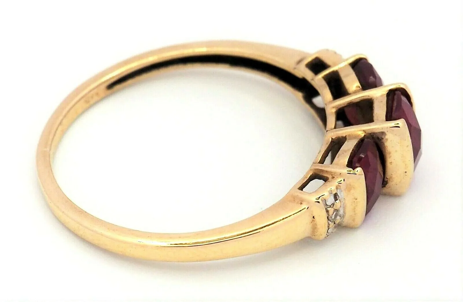 9ct Yellow Gold Ruby Ring