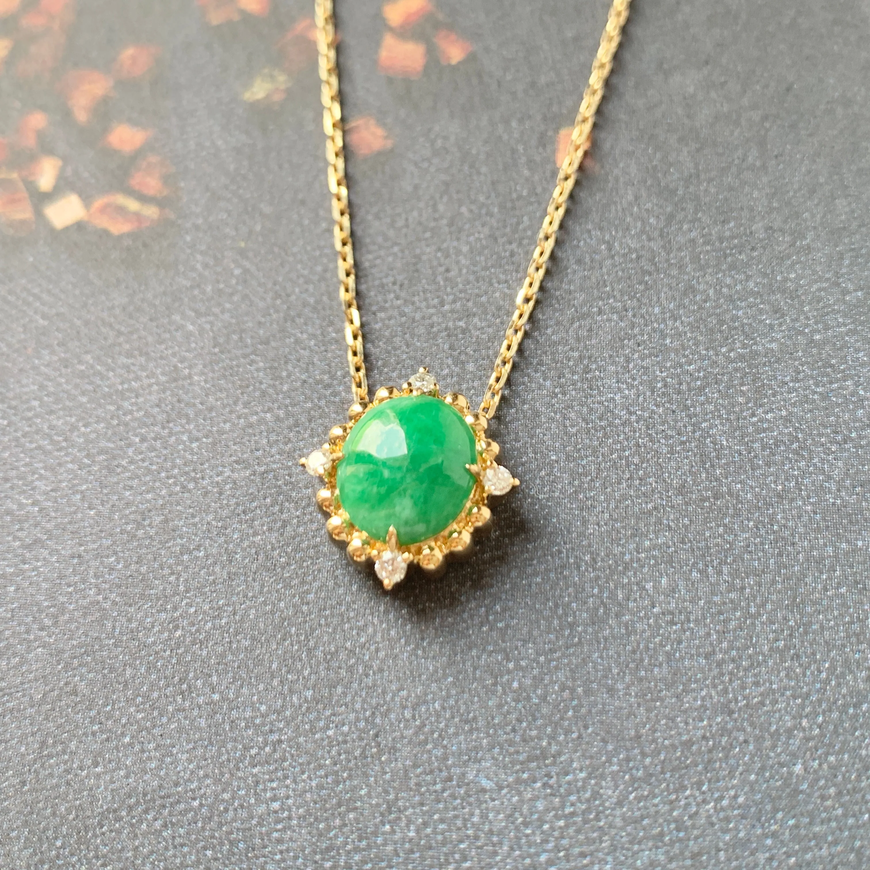 A-Grade Imperial Green Jadeite Bespoke Pendant No.171904