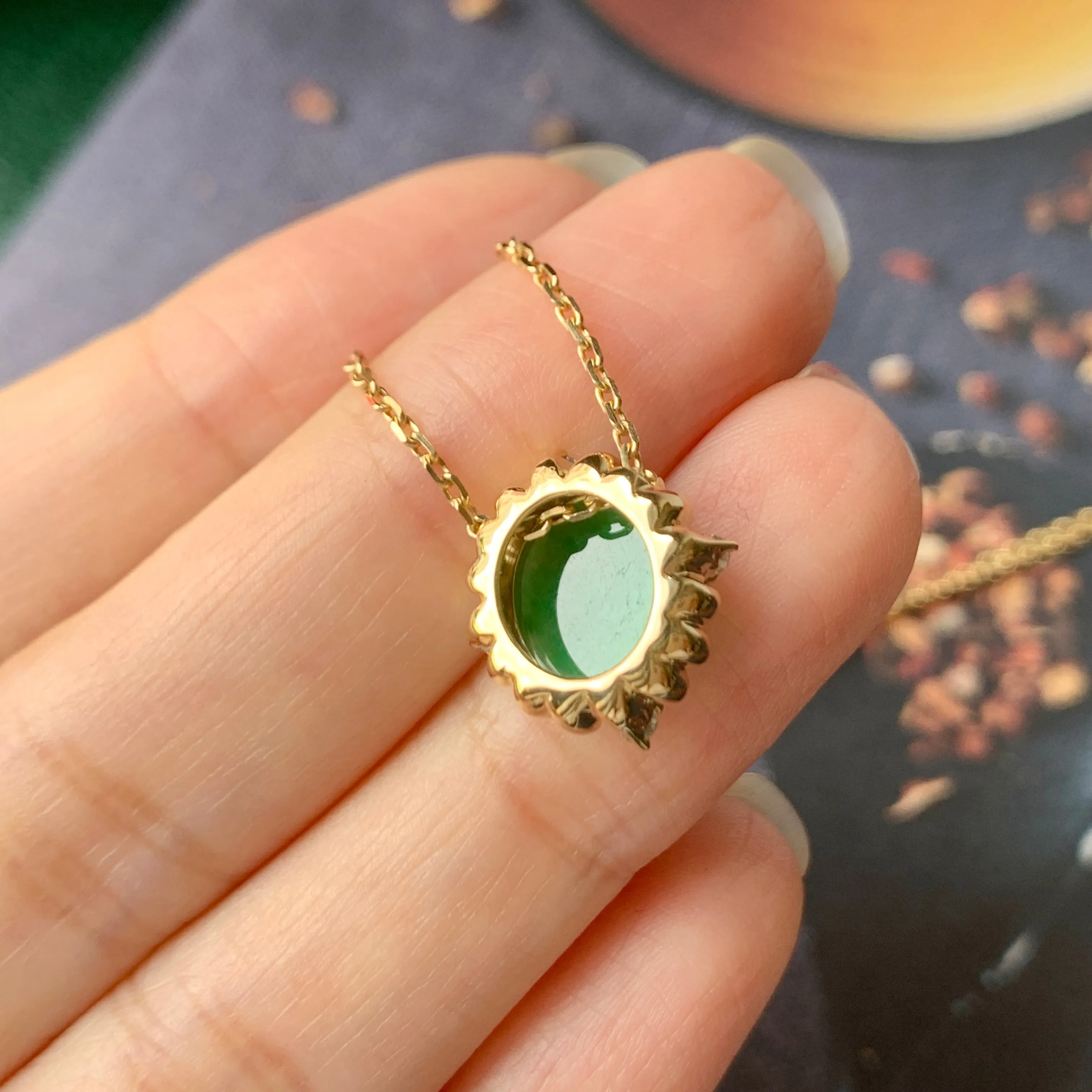 A-Grade Imperial Green Jadeite Bespoke Pendant No.171904