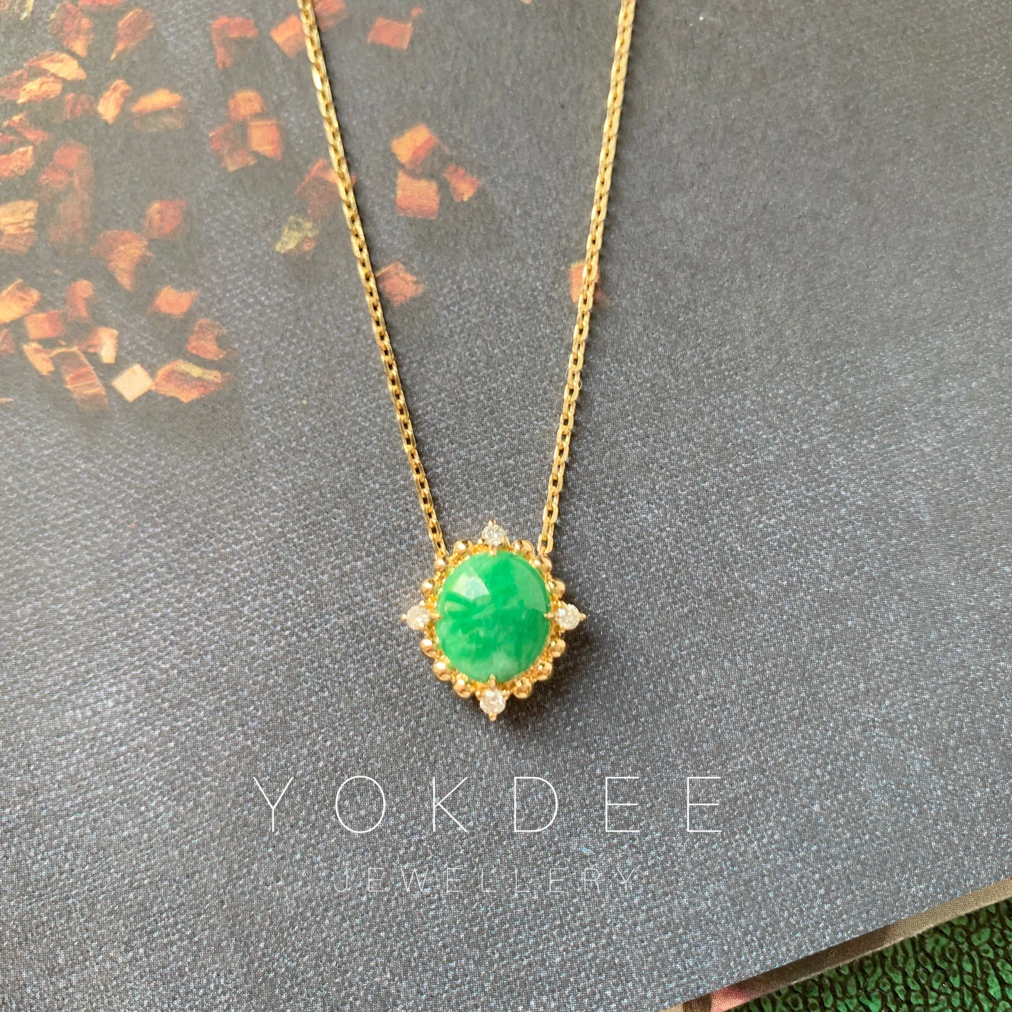 A-Grade Imperial Green Jadeite Bespoke Pendant No.171904