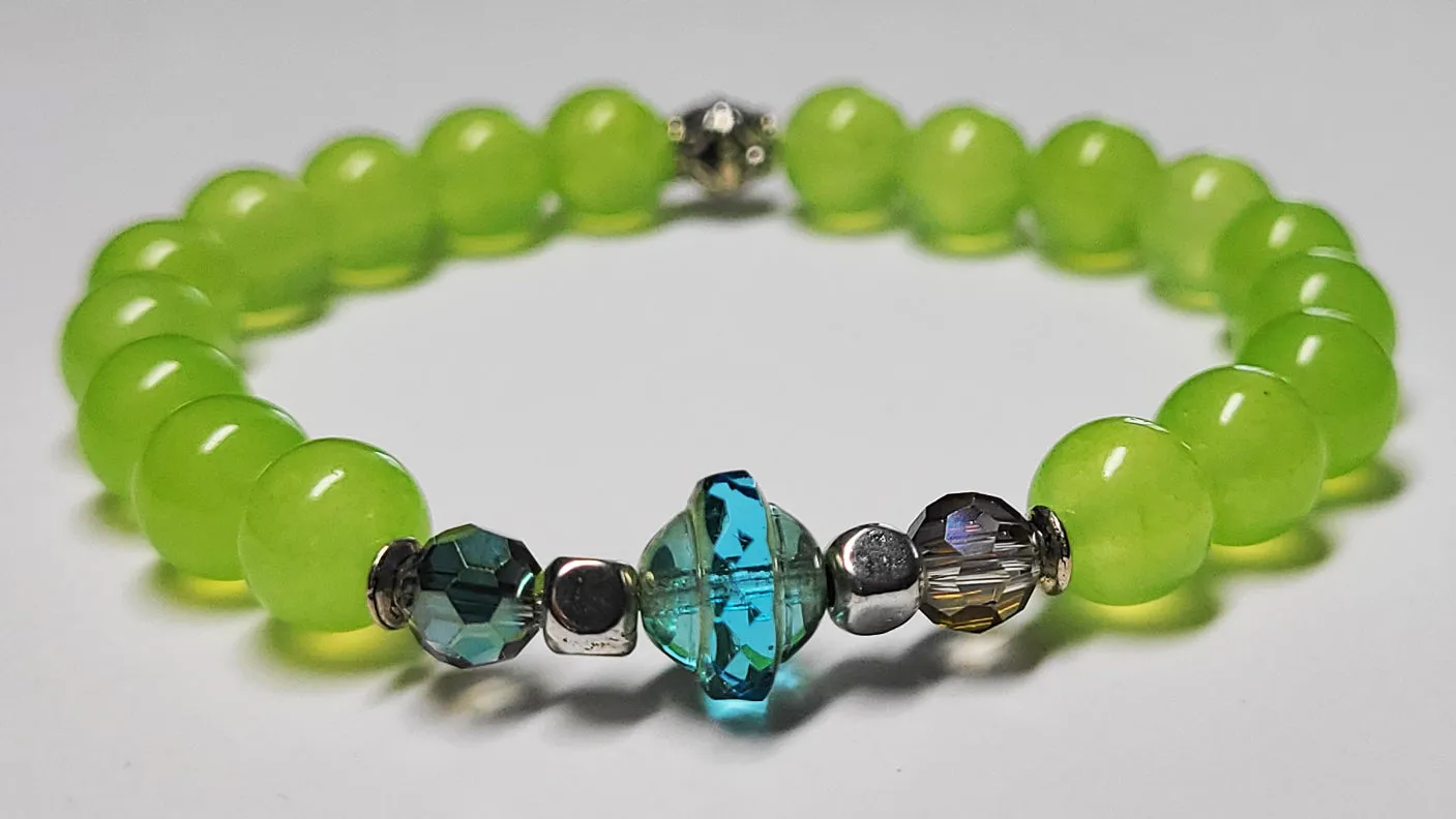 AAA Grade Peridot Bracelet-August Birthstone