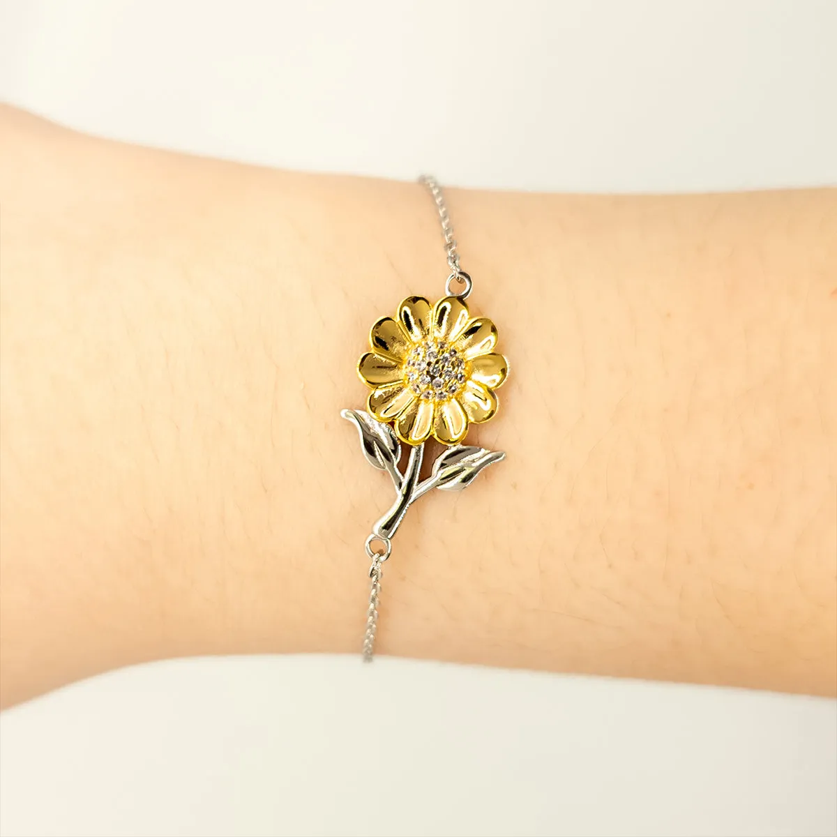 Abuela Sunflower Bracelet | Inspirational Ephesians 5:15 Gift for Grandma, Birthday, Christmas, Mothers Day, Perfect Jewelry for Abuela to Live Wisely and with Confidence