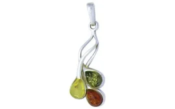 Acomo Amber & Sterling silver