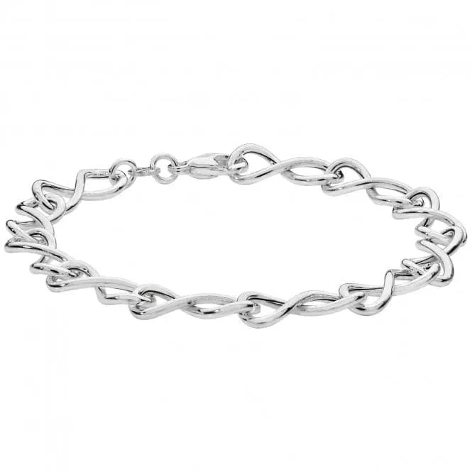 Acotis Silver Bracelet Infinity Link G2558