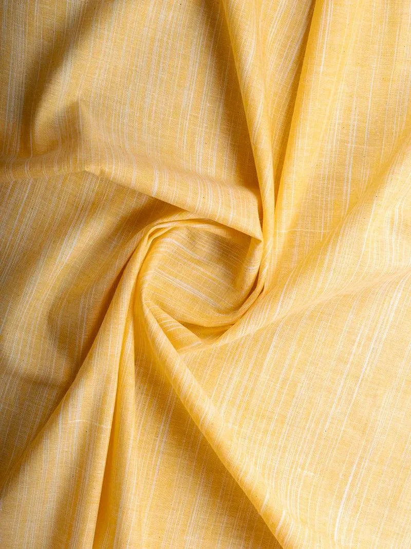 Amber Springs Handwoven Organic Cotton Fabric