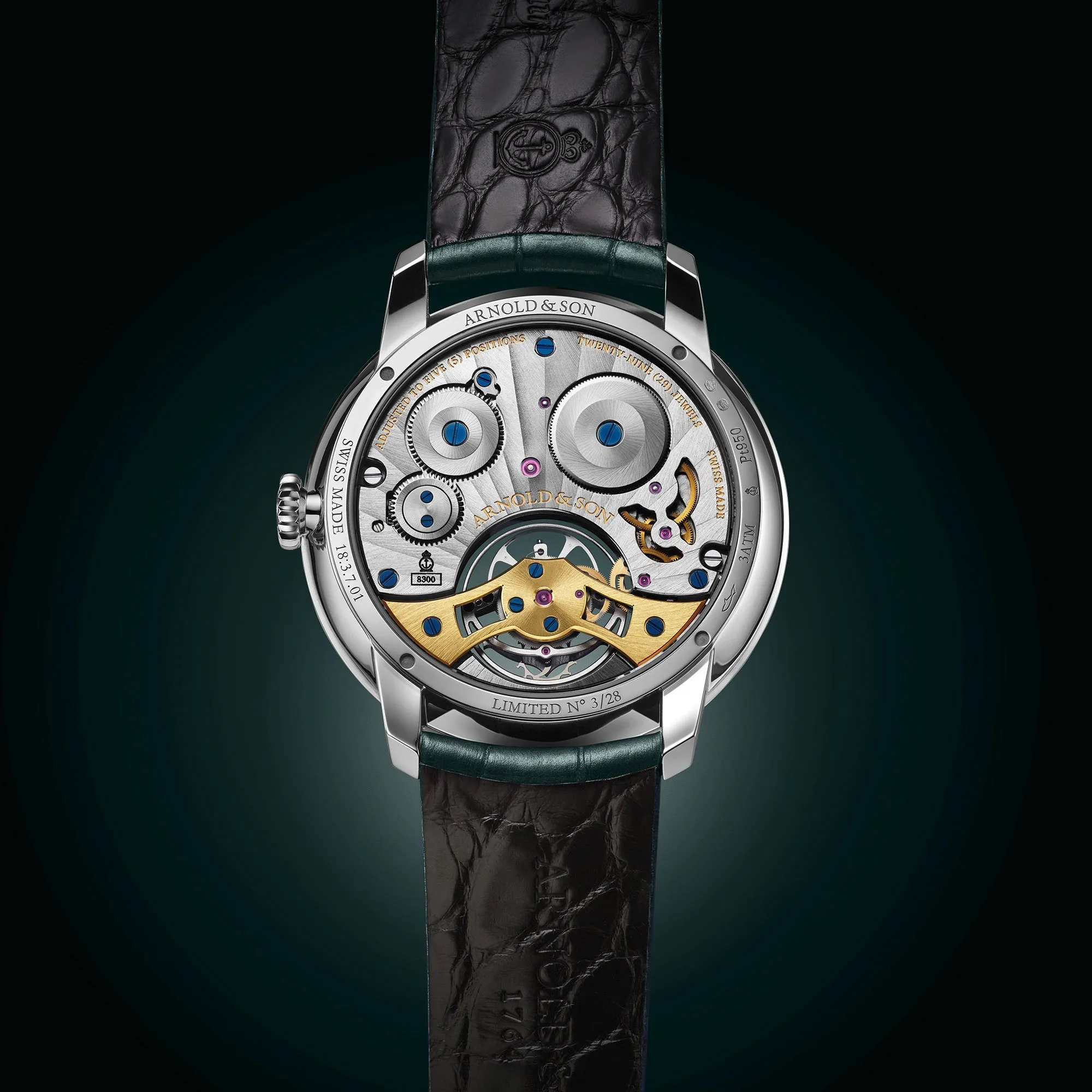 Arnold & Son Watch Ultrathin Tourbillon Platinum Limited Edition