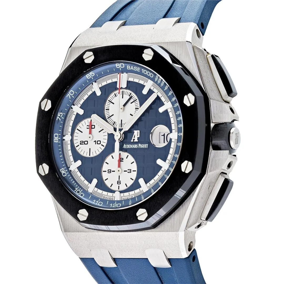 Audemars Piguet Royal Oak Offshore 26401PO.OO.A018CR.01 Chronograph Platinum Blue Dial