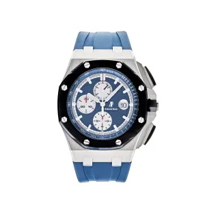 Audemars Piguet Royal Oak Offshore 26401PO.OO.A018CR.01 Chronograph Platinum Blue Dial