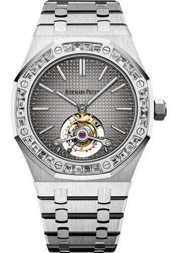 Audemars Piguet Royal Oak Tourbillon Extra-Thin Watch-Grey Dial 41mm-26516PT.ZZ.1220PT.01