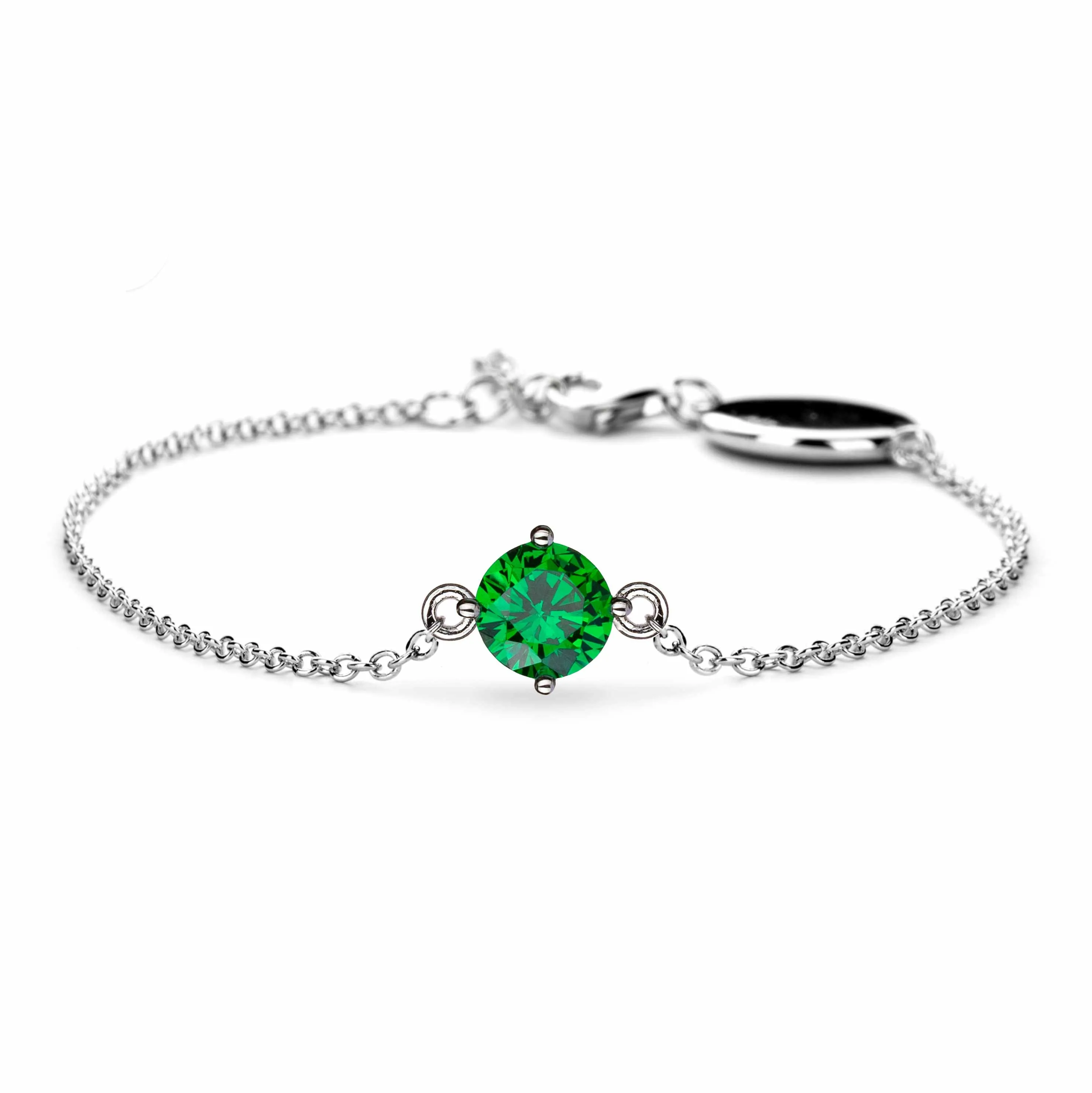 August Birthstone Bracelet - Peridot