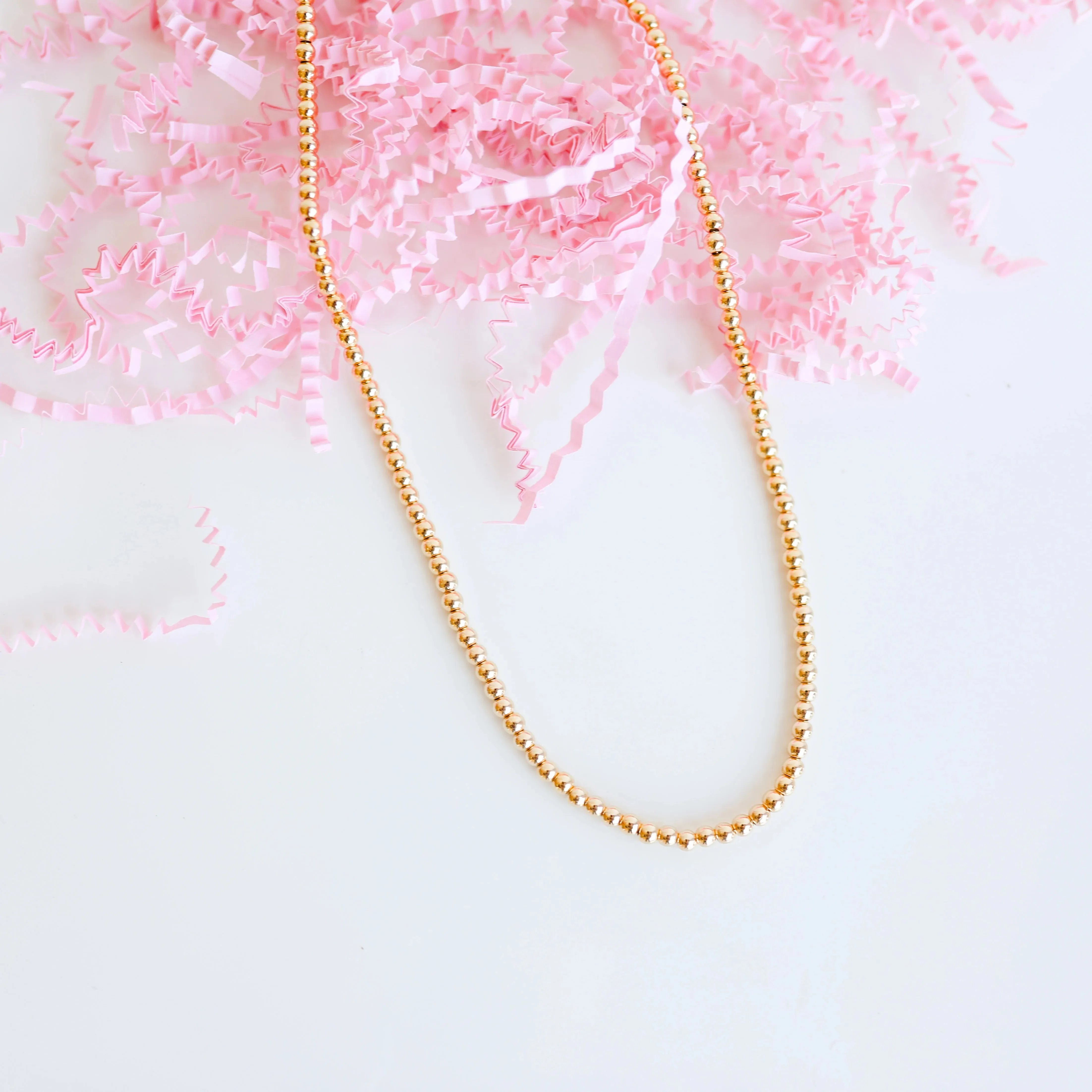 Beaded Blondes | Lauren Necklace in Gold