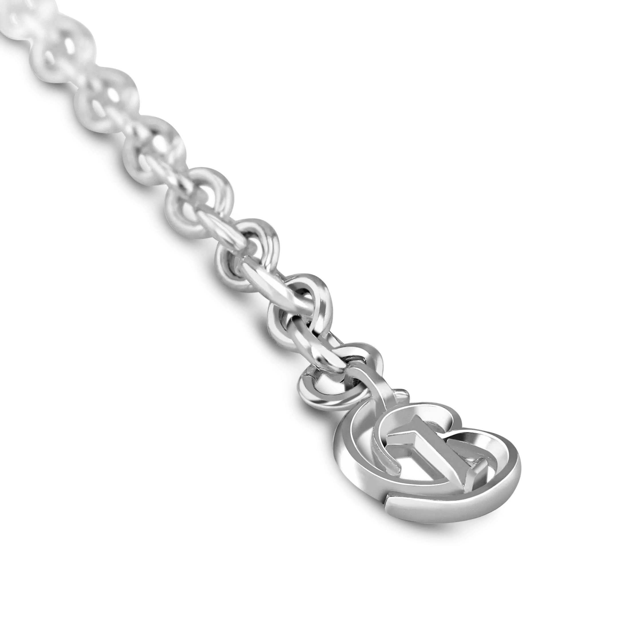 CB Charm Bracelet - Silver