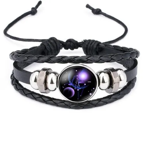 Classy Men Constellation Zodiac Bracelet