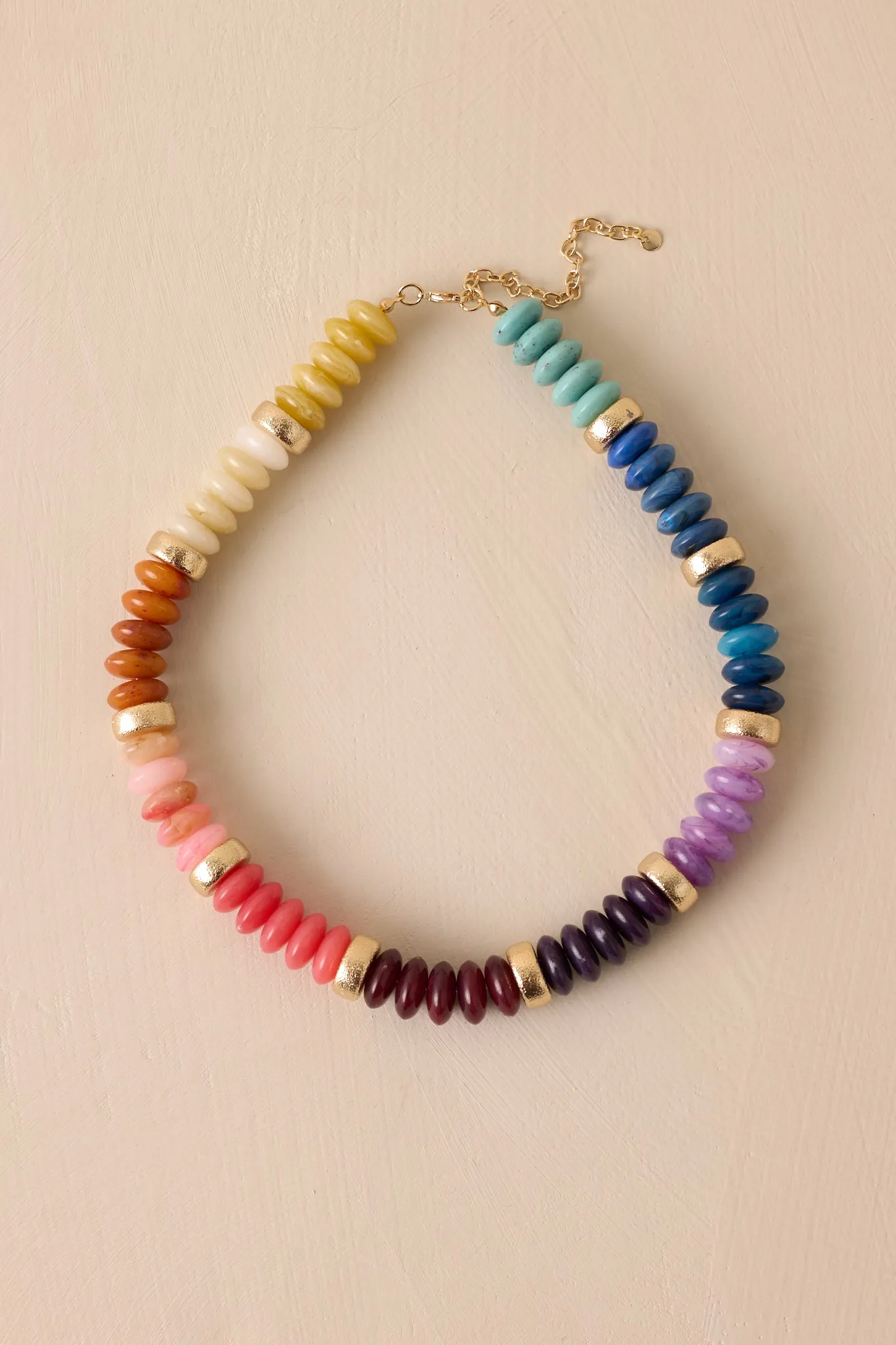 Clear As Day Multi Beaded Necklace