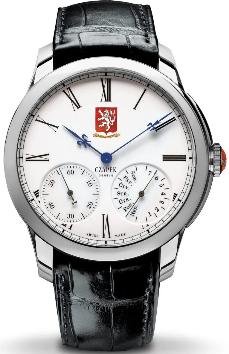 CZP Watch Quai Des Bergues Tribute to Czechia Platinum Special Edition