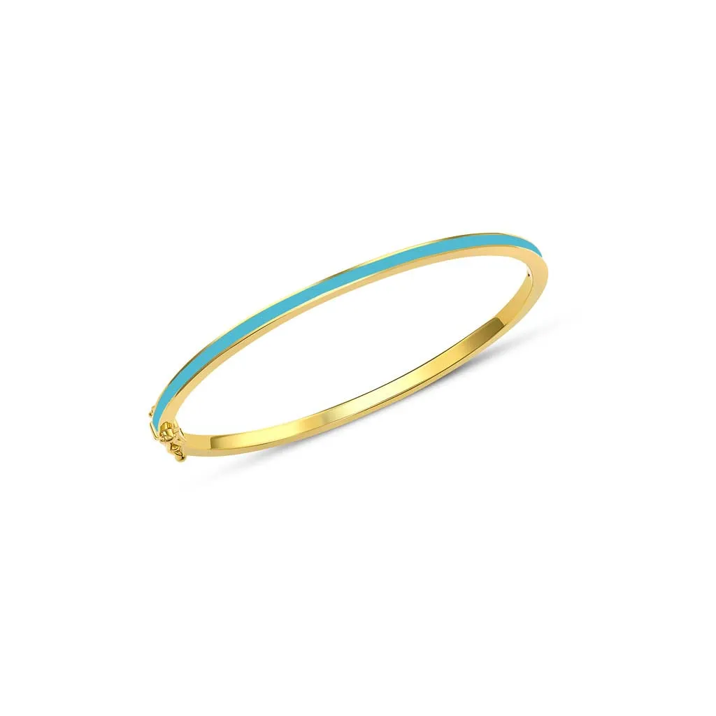 Enamel Straight Line Bracelet