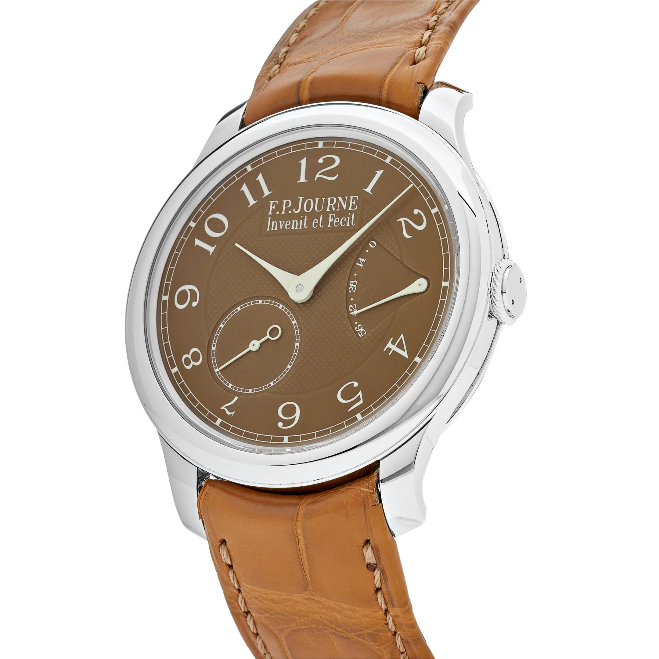 F.P.Journe Chronomètre Souverain Platinum 'Havana' Brown Dial