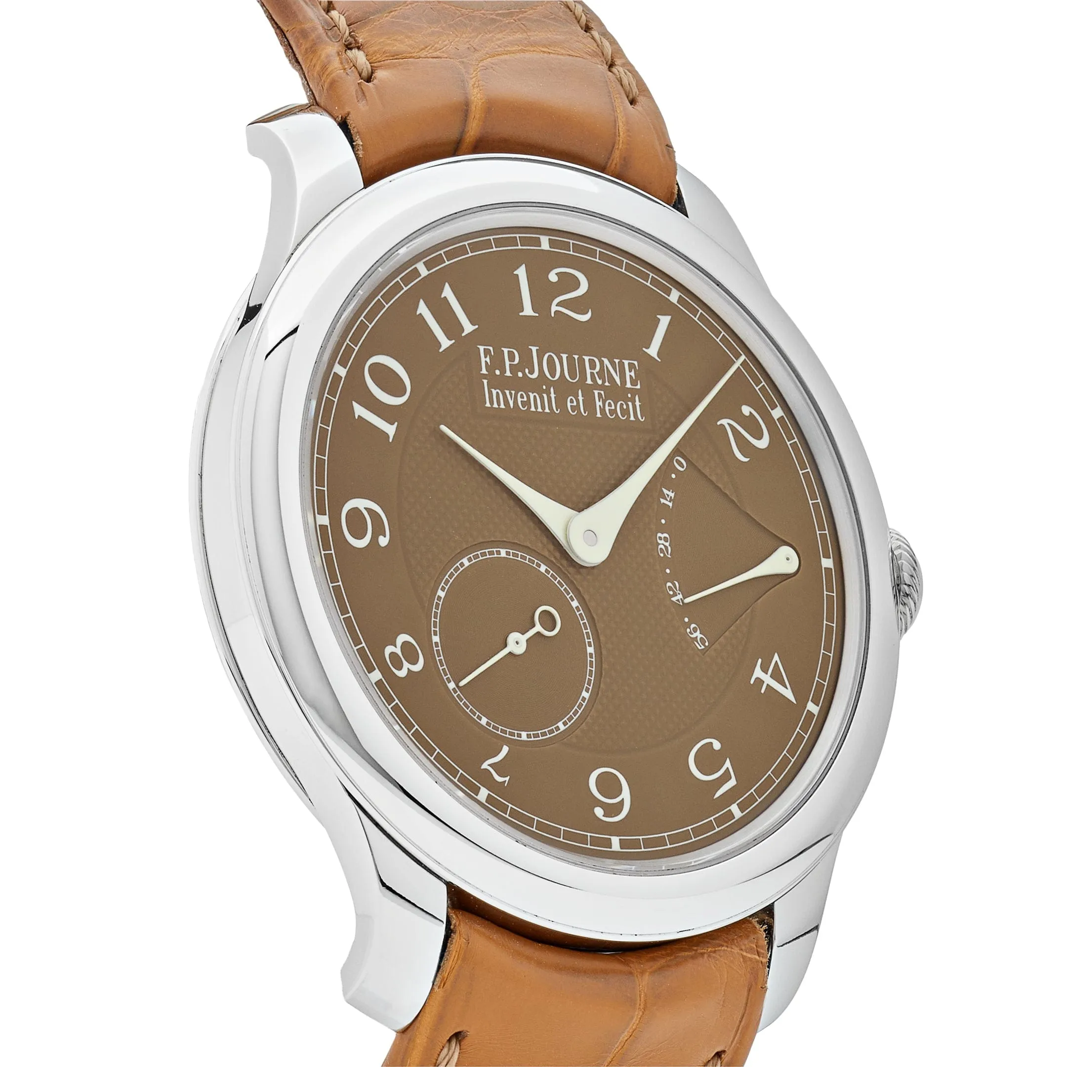 F.P.Journe Chronomètre Souverain Platinum 'Havana' Brown Dial