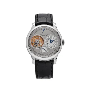 F.P.Journe Tourbillon Souverain Platinum Guilloché Silver Dial