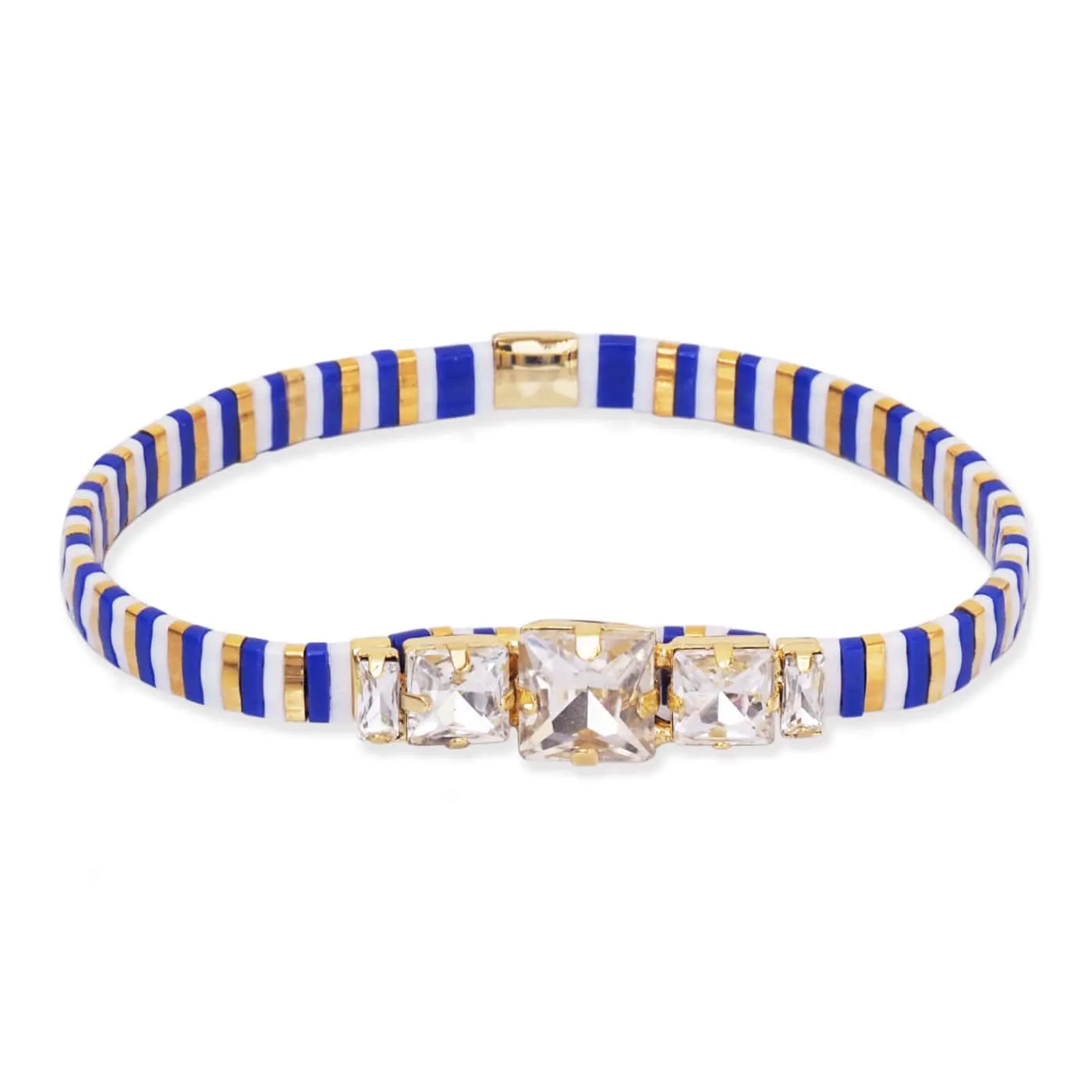 Geometric Glam Tila Bracelet