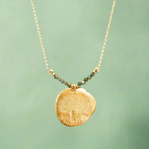 Golden Tree Necklace