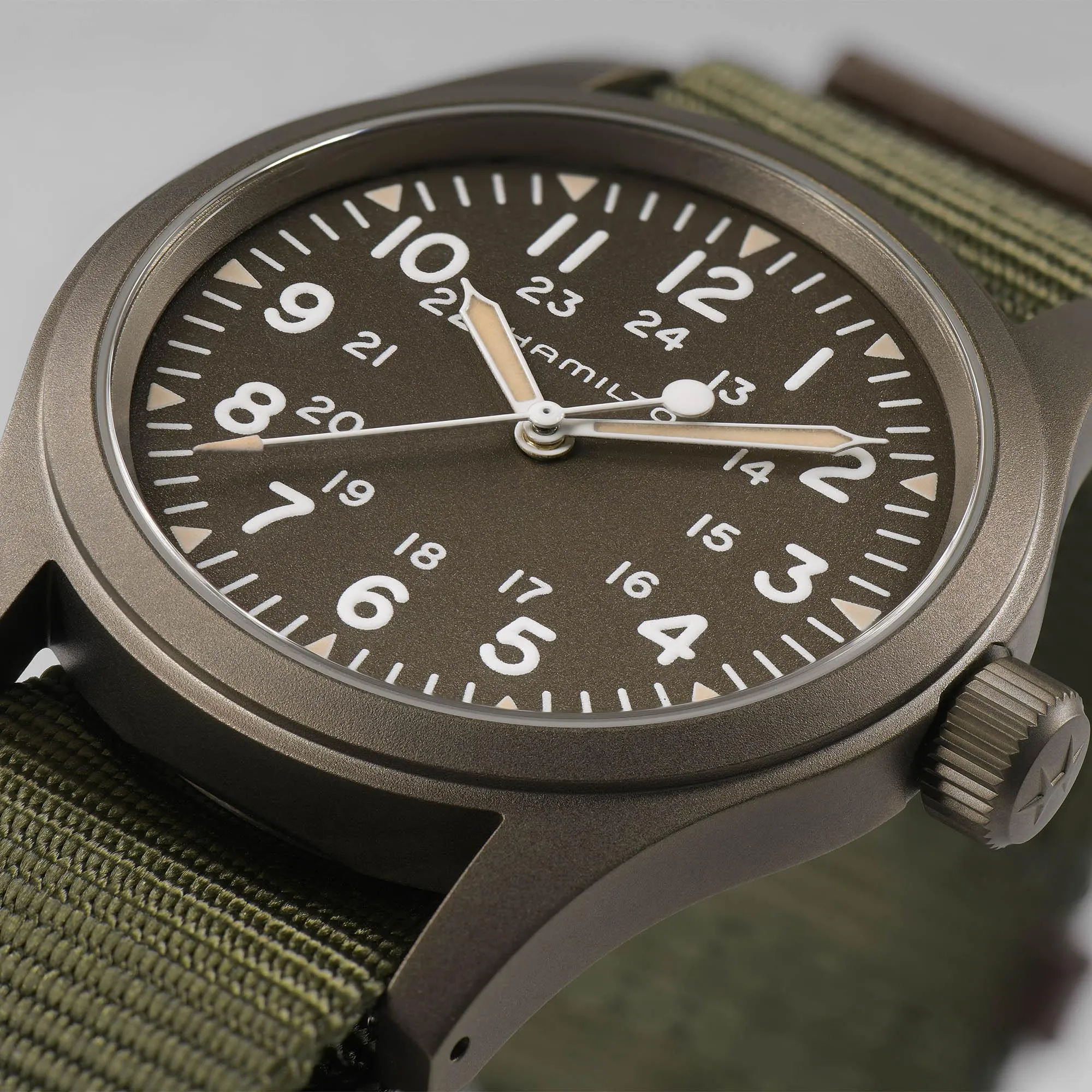 HAMILTON - Khaki Field Mechanical 38 | H69449961