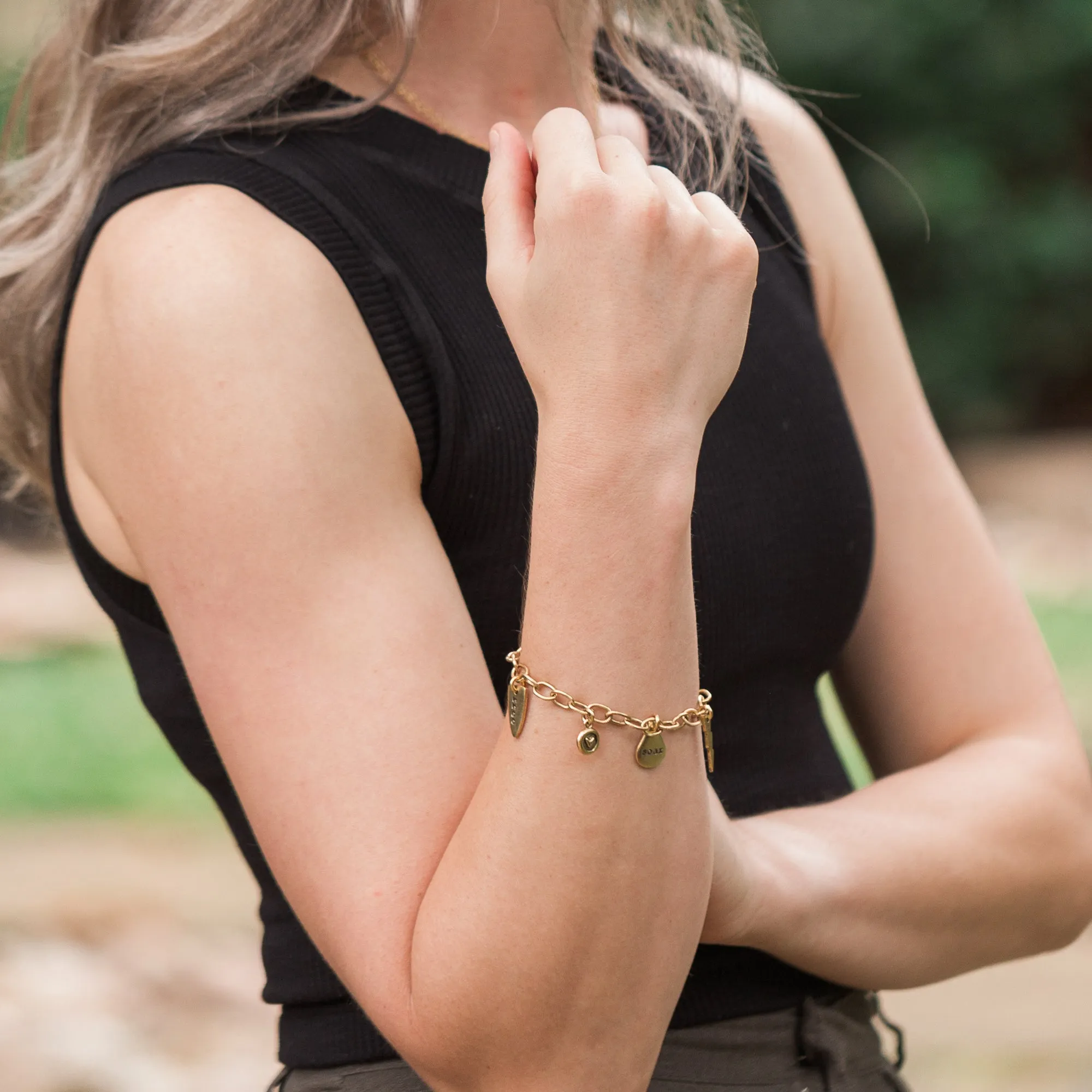 Heaven Inspired Cassia Bracelet - Gold