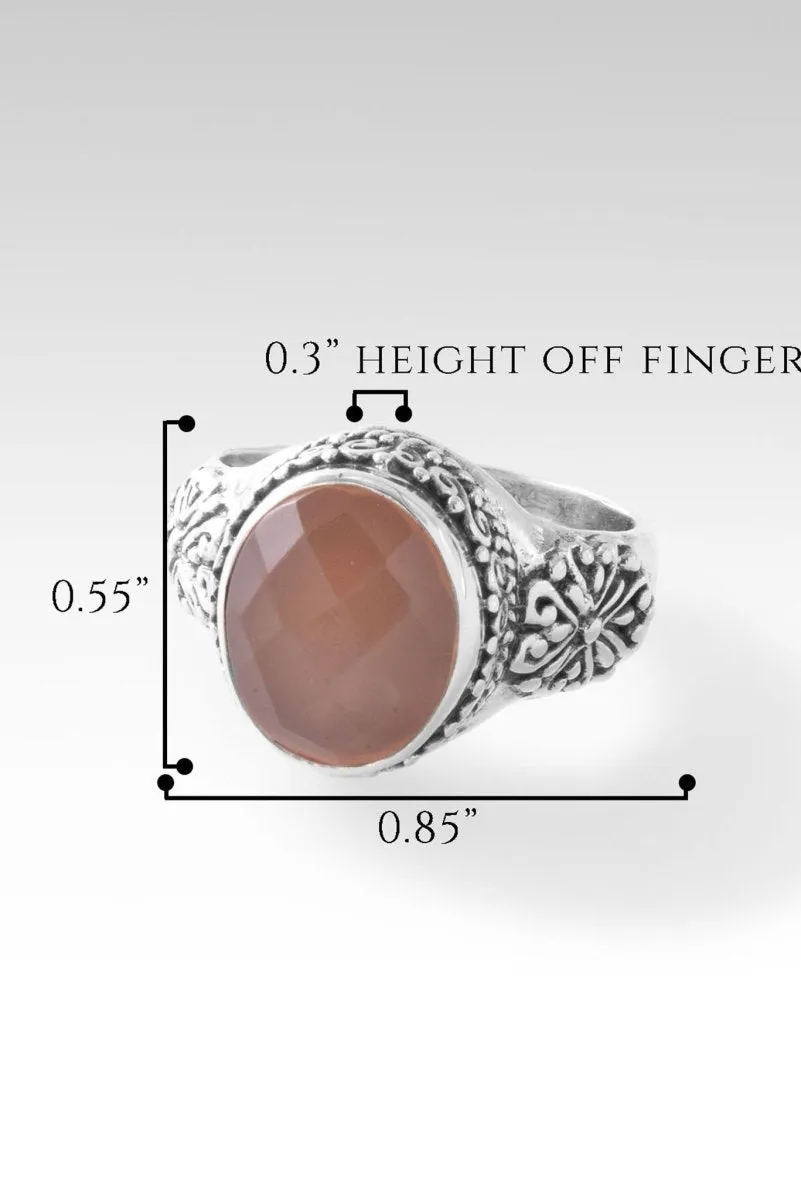 Honest Community Ring™ in Orange Moonstone