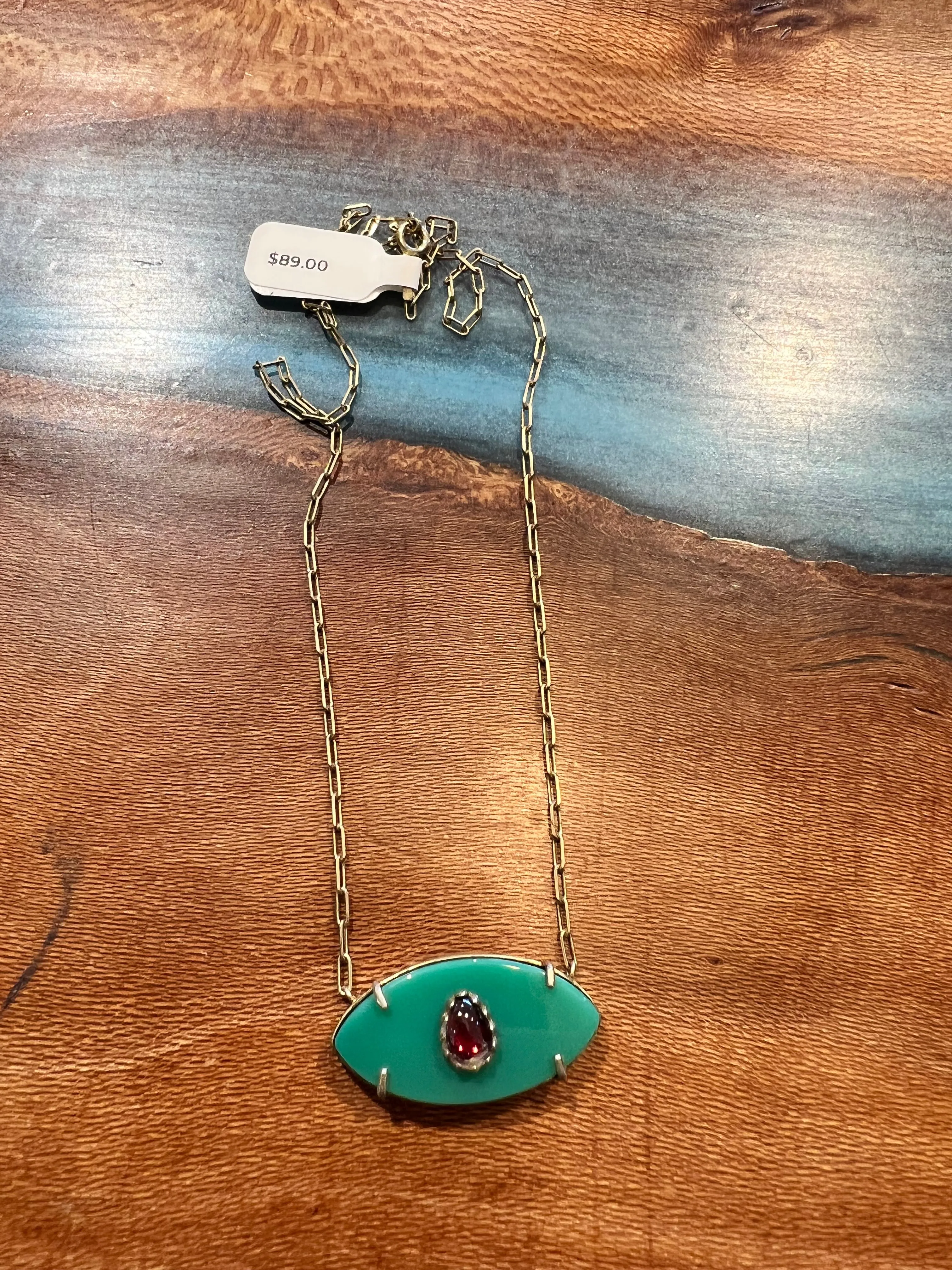 Jade Eye Necklace