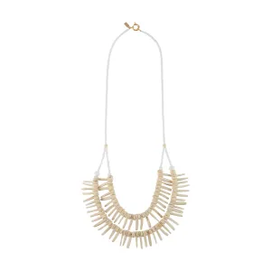 Layered Origin Necklace - WHITE/IVORY