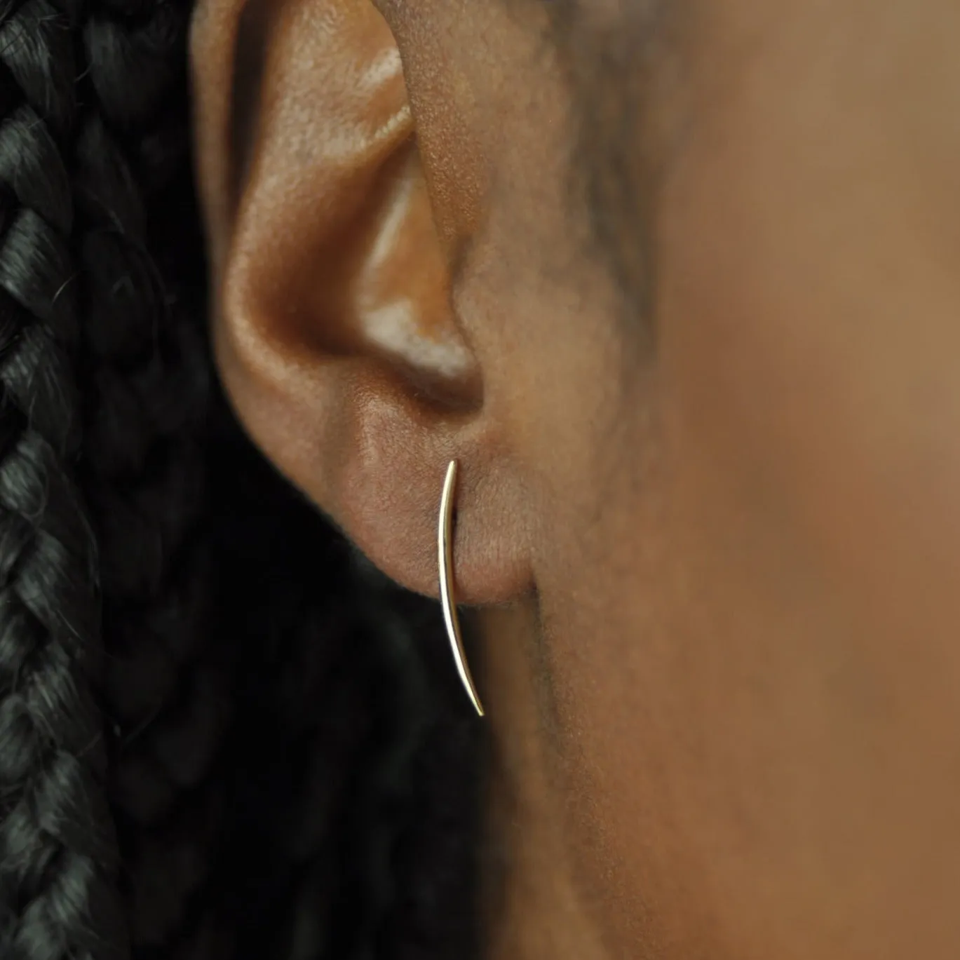 Long Arc Earrings