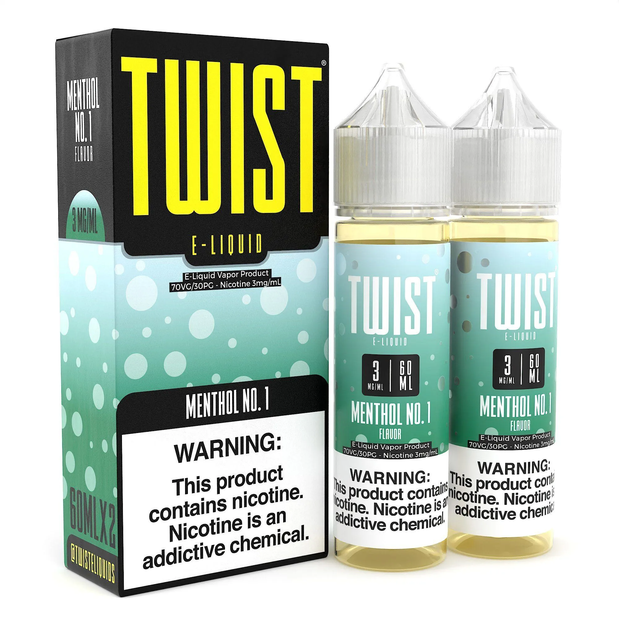 Menthol No.1 by Twist E-Liquids 120ml