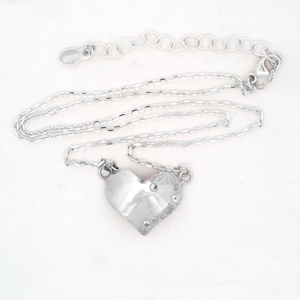 Moonlight Heart Necklace