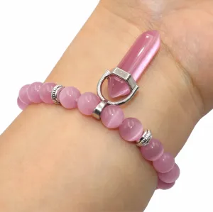 Natural Stone Hexagonal Yoga Bracelet Crystal Beads Spiritual Bracelet