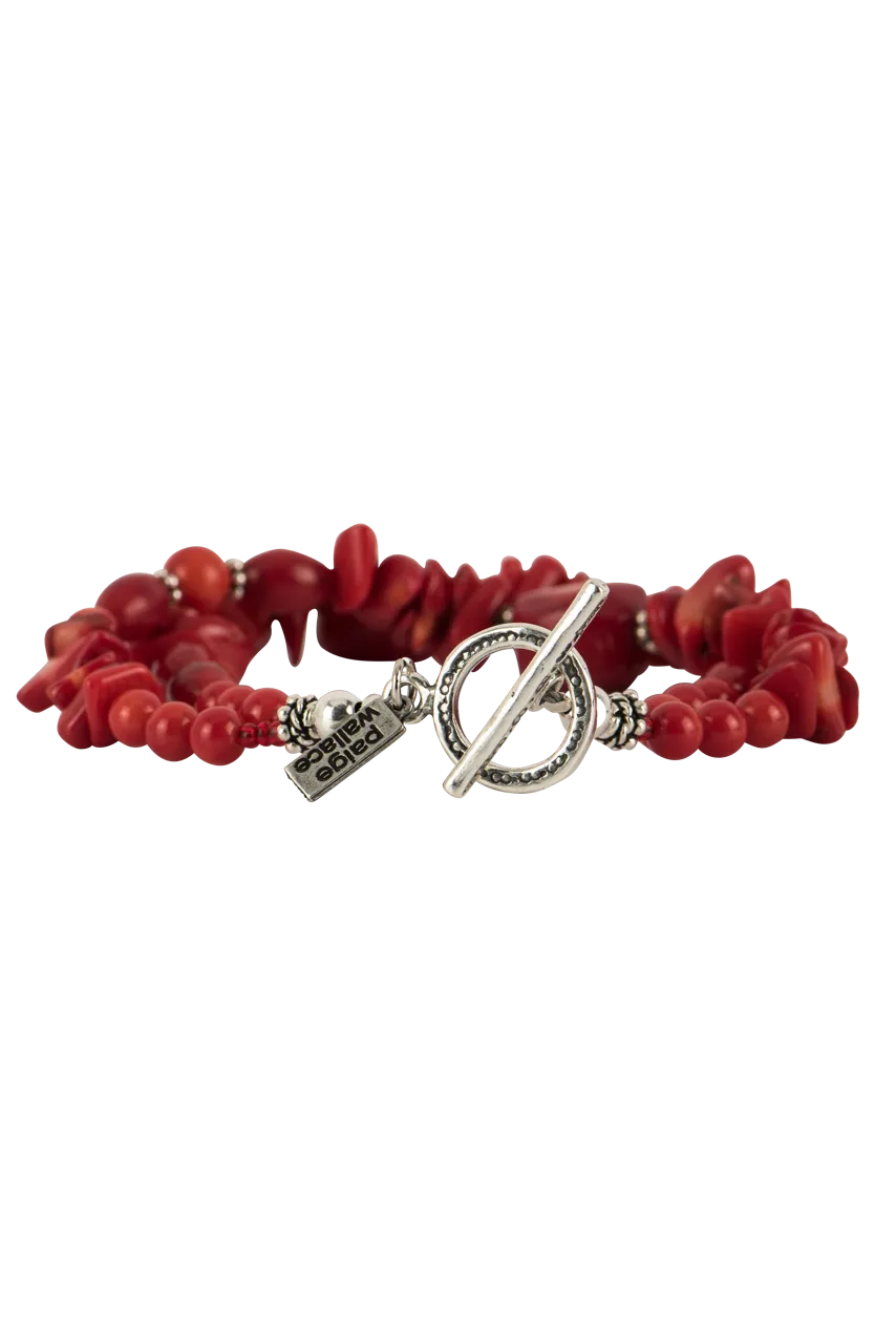 Paige Wallace Coral Bracelet