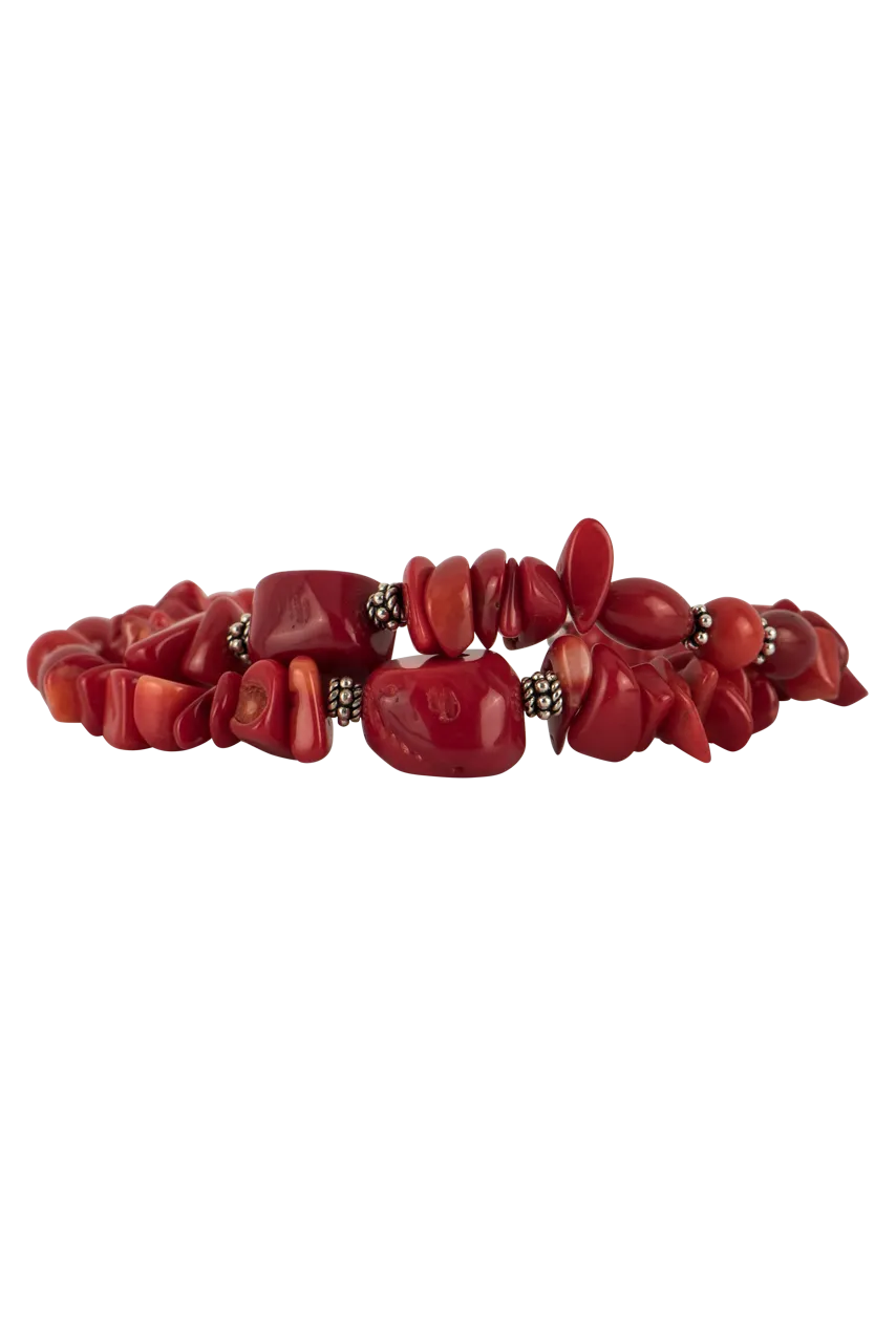 Paige Wallace Coral Bracelet