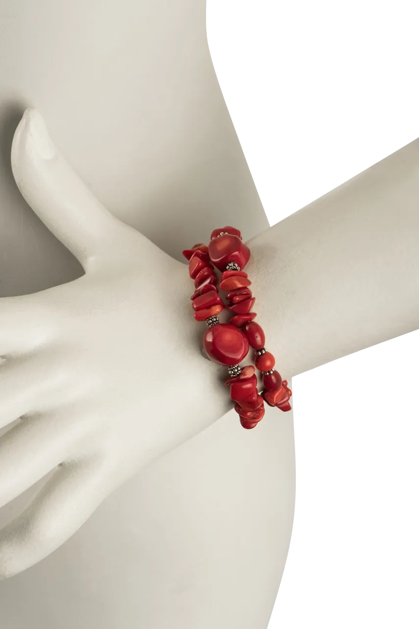 Paige Wallace Coral Bracelet