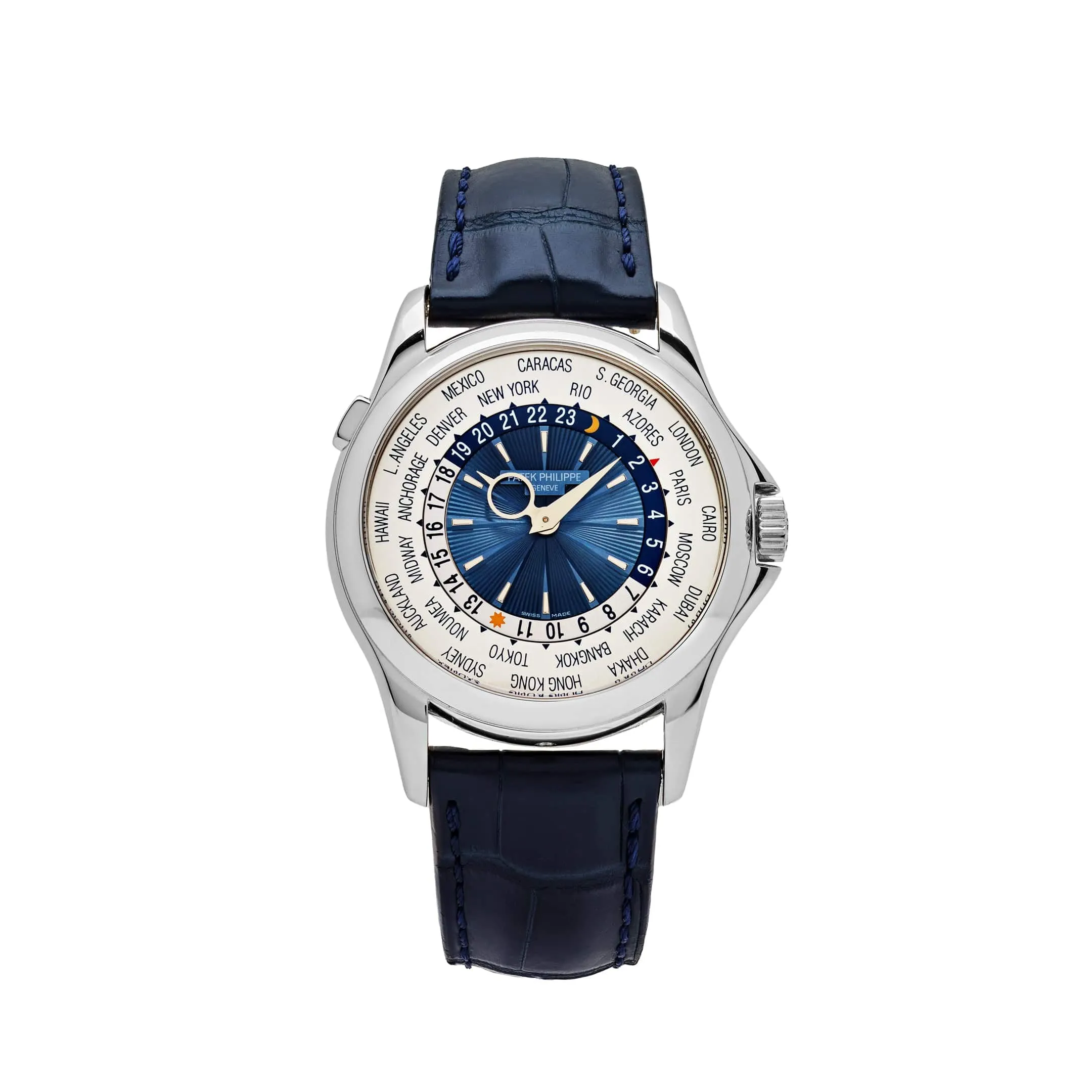 Patek Philippe Complications 5130P-001 World Time Platinum