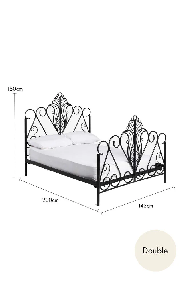 Peacock Bed - Two Sizes Available