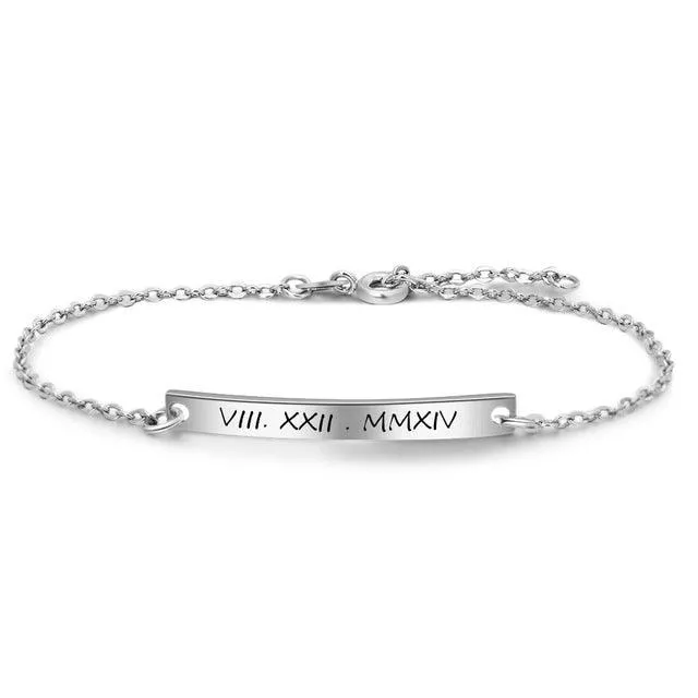 Personalized With Customized Name Engrave Bangles