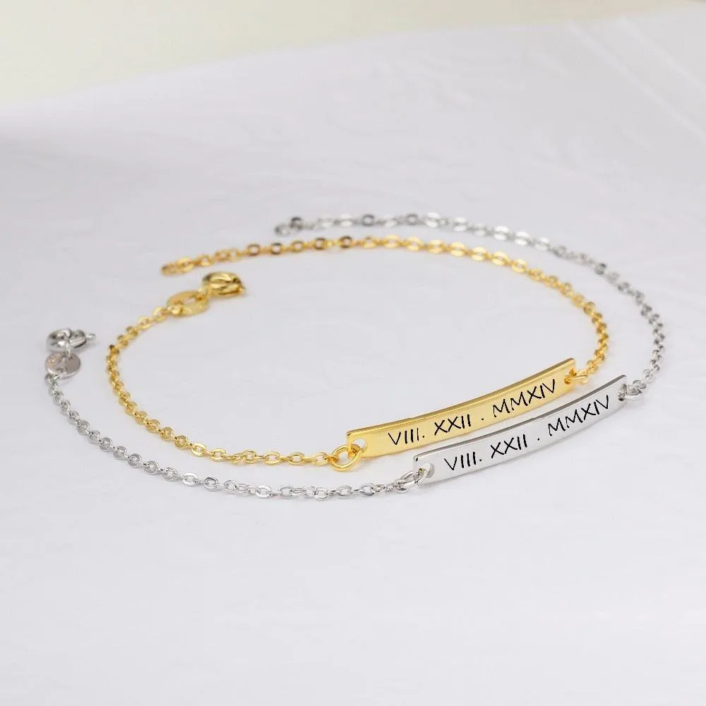 Personalized With Customized Name Engrave Bangles