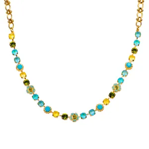 Petite Flower Cluster Necklace in "Pistachio" *Preorder*