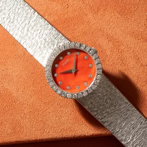 Piaget White Gold 'Coral' Dress Watch