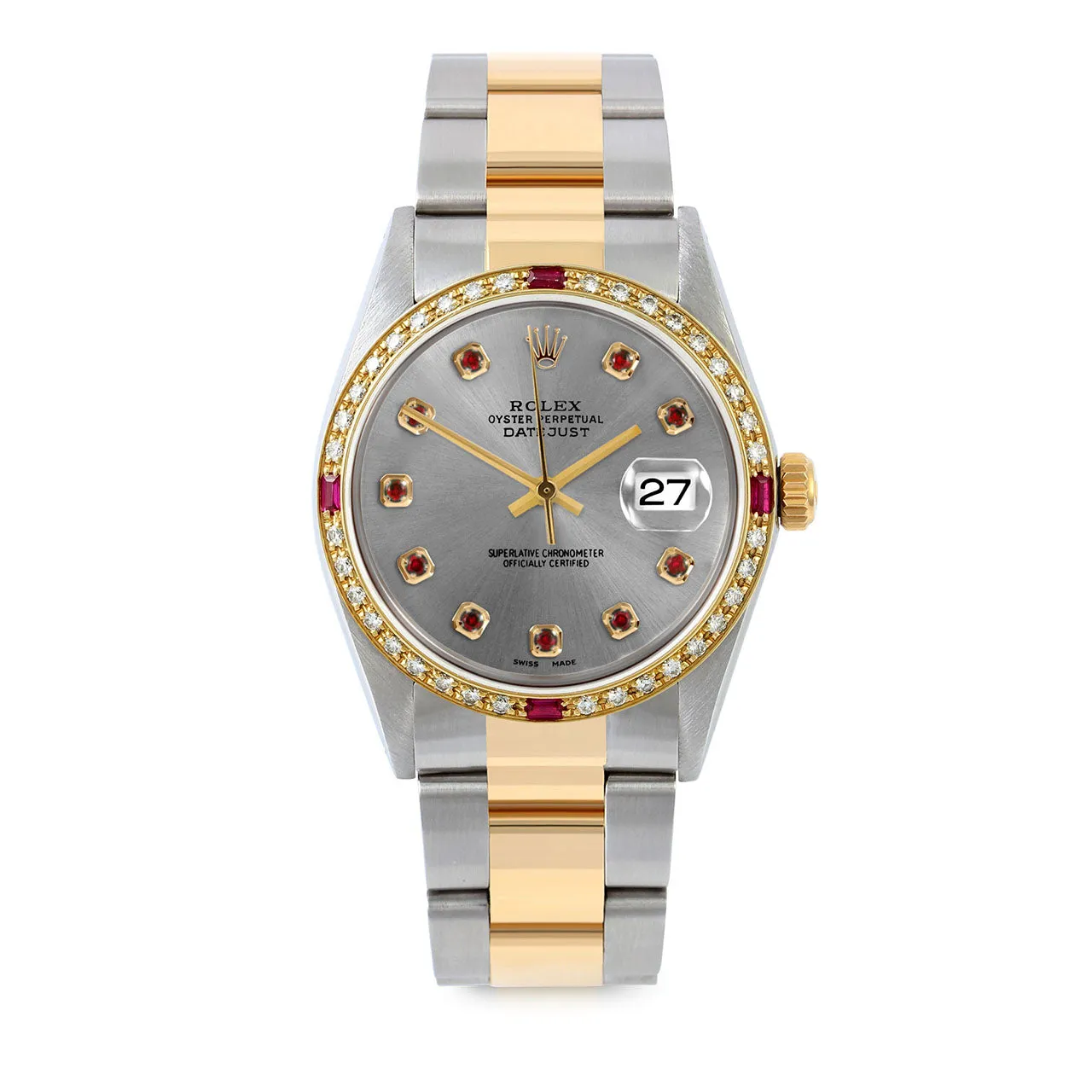 Rolex Datejust 36mm | 16013-SLT-RBY-AM-4RBY-OYS