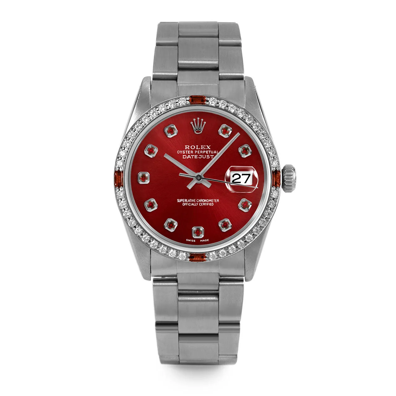 Rolex Datejust 36mm | 16014-RED-RBY-AM-4RBY-OYS