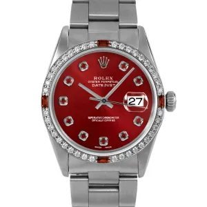 Rolex Datejust 36mm | 16014-RED-RBY-AM-4RBY-OYS